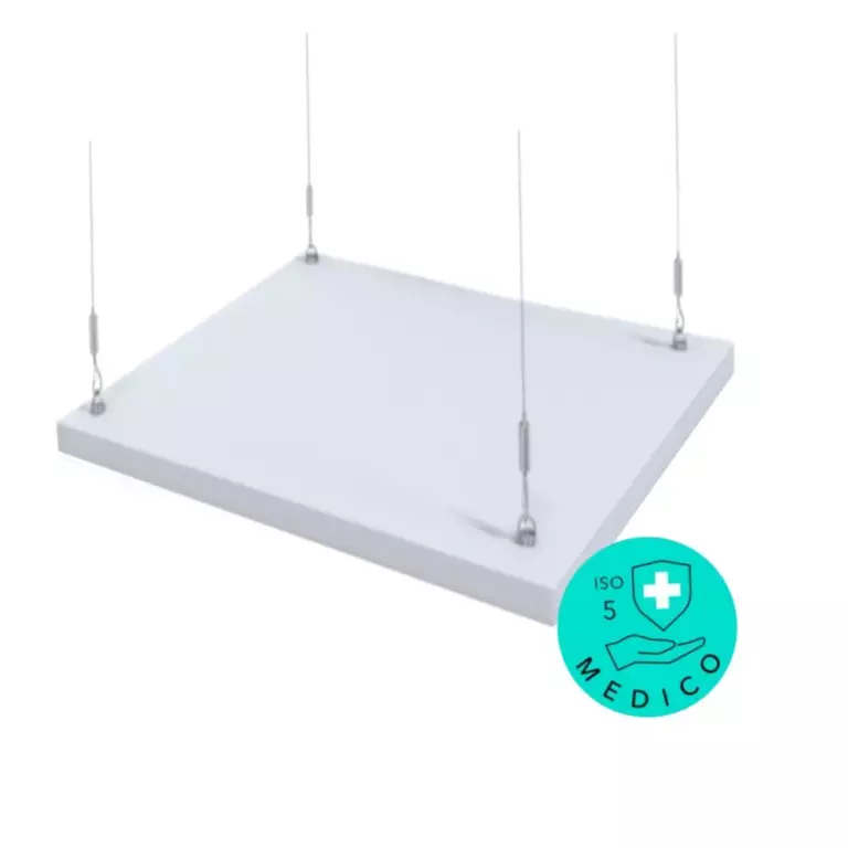 Панель квадратная Акустилайн Медико Baffle 1200×1200х40мм